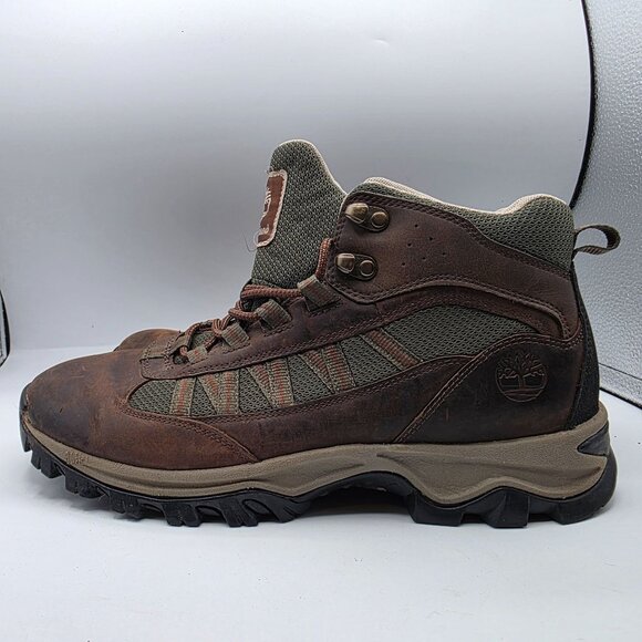 Timberland Mt. Maddsen Lite Mid Mens Size 10 Brown Boots Outdoors Casual Walking - Picture 13 of 13